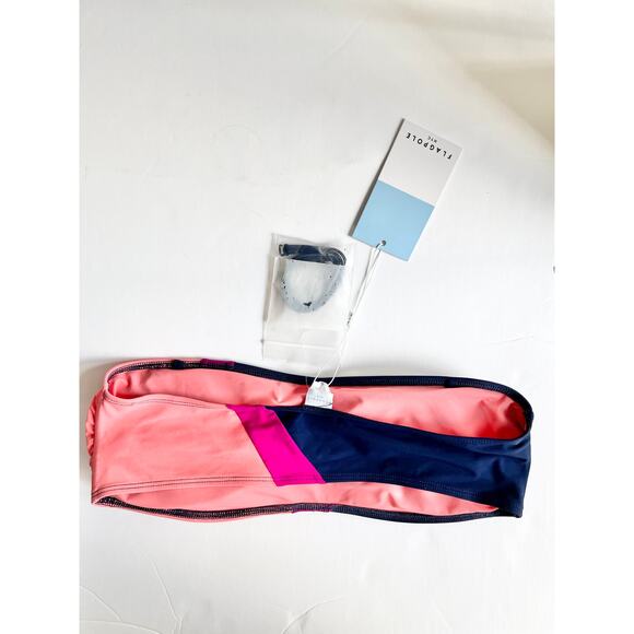 FLAGPOLE Maya Bikini Top North Navy Multi XL - Picture 7 of 10